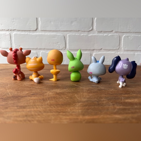 LPS Littlest Pet Shop LOT Rainbow Animals 6pc. - Picture 10 of 11